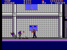 E-SWAT screenshot 2 for Sega Master System